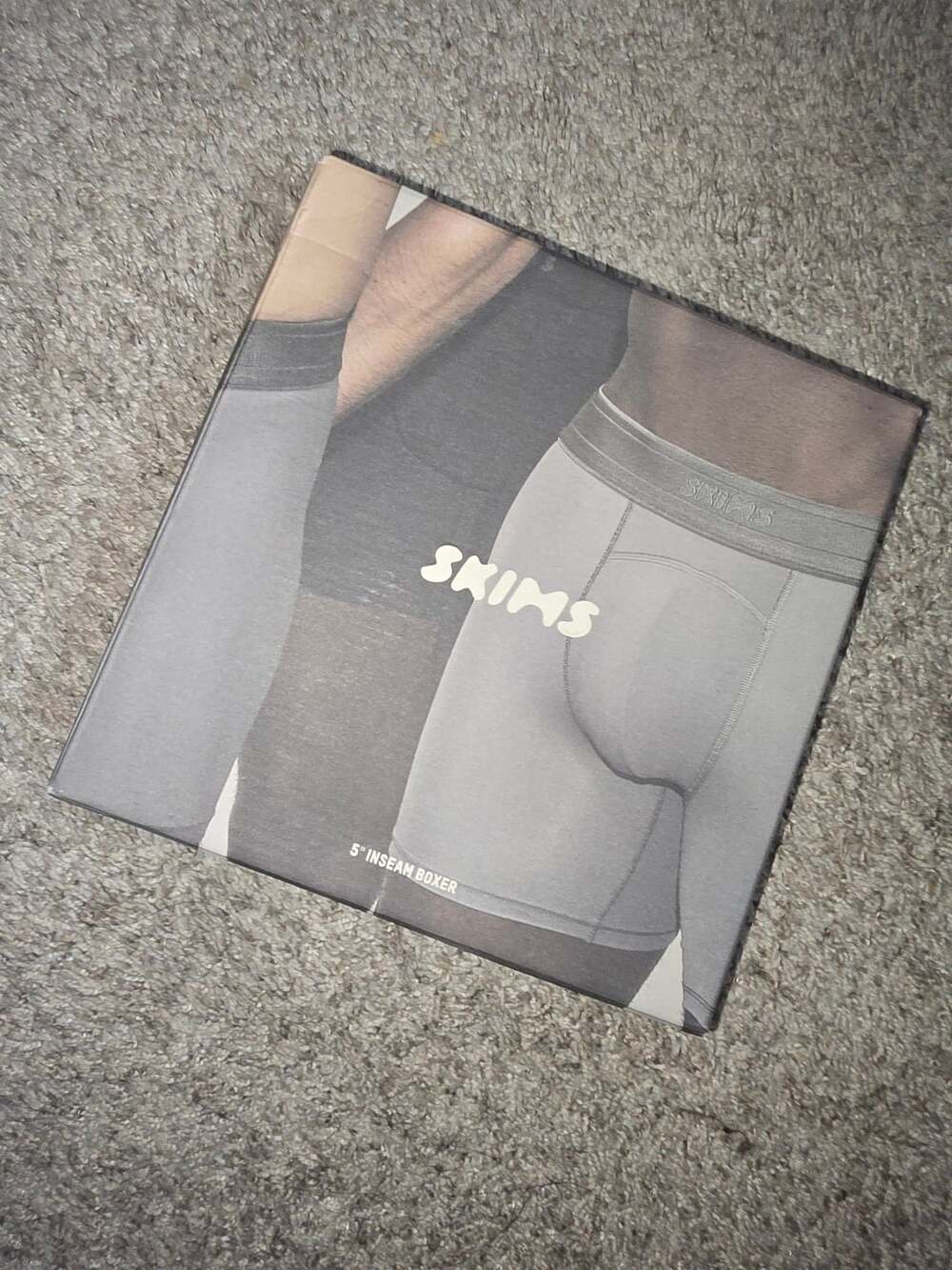 Skims Sport 5 Inch 3 Pack Boxer Briefs Size XL Obsidian